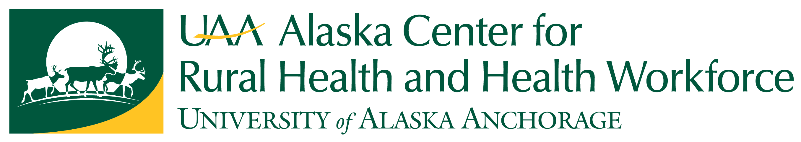 UAA Center for Rural Health & Health Workforce Logo
